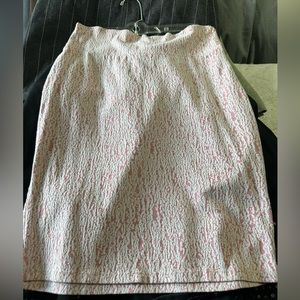 Pink and White fun skirt